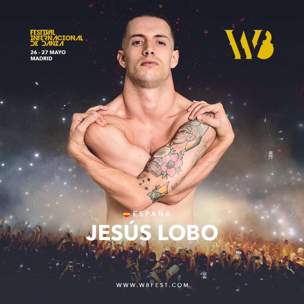 w8fest's tweet photo. 🇪🇸 ¡Jesús Lobo @jesuslobo_ estará en W8 como jurado e impartiendo una Workshop el Sábado 26 de Mayo de 13:00 a 14:30h! . https://t.co/EfSWR14XVq