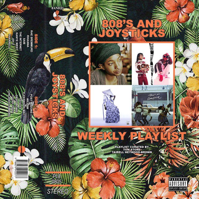 808sandjoystick's tweet photo. WEEKLY PLAYLIST HAS BEEN UPDATED | SPOTIFY | SREMM, KEY!, EAGLES, THUG, BINO & MUCH MORE...
#applemusic #spotify #rap #rnb #hiphop #alt #indie #808s #joysticks #youngthug #rock #bowie #sremm #childishgambino #music #playlist
https://t.co/6KyTWttayn https://t.co/nLTOssWFeT