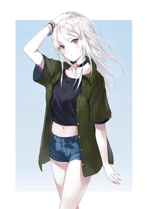 オリーブ色? 
