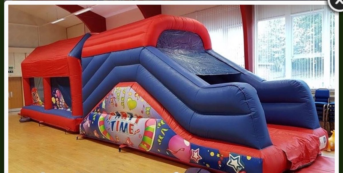 Coming in July - our Mega 45ft obstacle course. Ideal for fetes and school events. Pre book now and save £20!! fantasycastles.co.uk