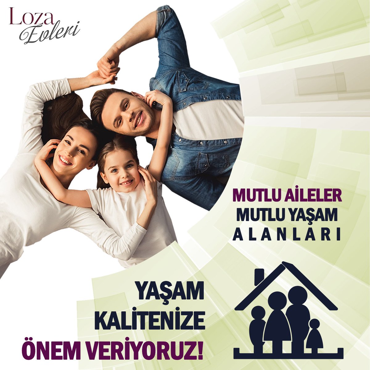 Mutlu Aileler Mutlu Yaşam Alanları
Yaşam Kalitenize Önem Veriyoruz!