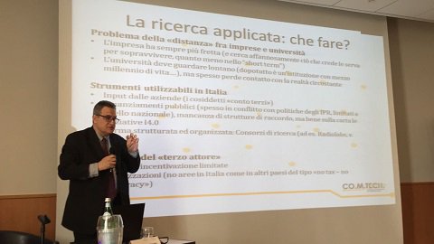 sfc_it's tweet photo. Progetto #COMTECH. Come cambia il lavoro: da economia della conoscenza a economia della creatività. Ruolo decisivo #ITS40 e contaminazione dei saperi per sostenere nuovi approcci formativi in azienda e università.
@Confindustria @panuccimar @LuigiSerra2 https://t.co/JhPEXlPBgV