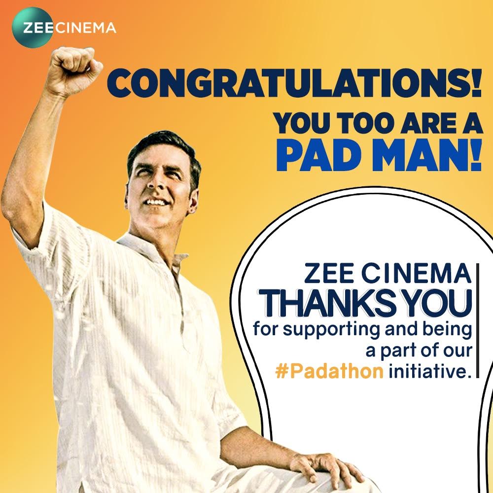 iamsurajks's tweet photo. Retweeted Zee Cinema (@zeecinema):

@iamsurajks Thank you so much for supporting our #Padathon initiative. Your tweet just helped someone get closer to a better tomorrow! https://t.co/wPqw0DF1aP