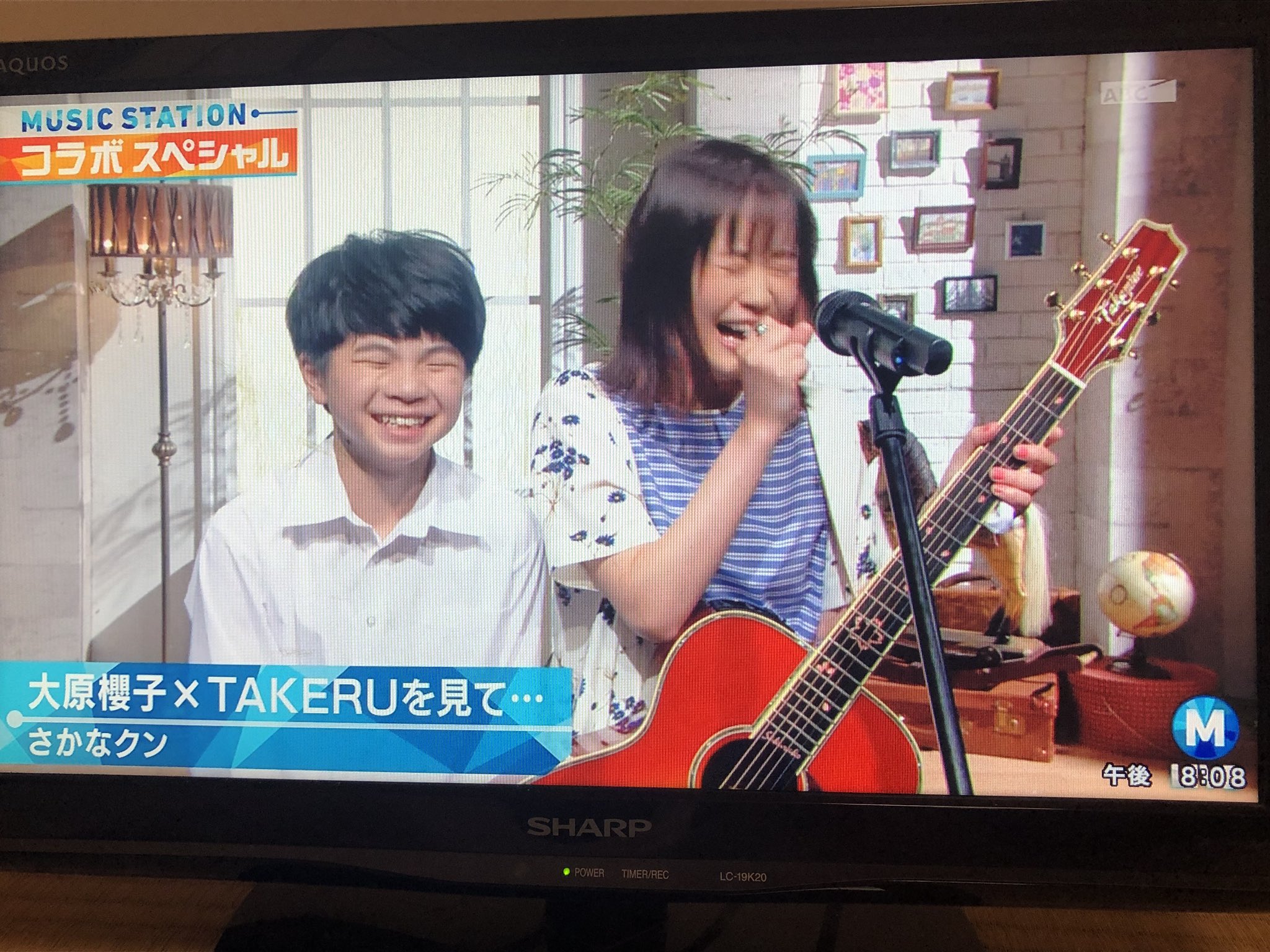 画像 歌い終わりのツーショット 大原櫻子 Takeru Mステ T Co Eiso05yekw まとめダネ