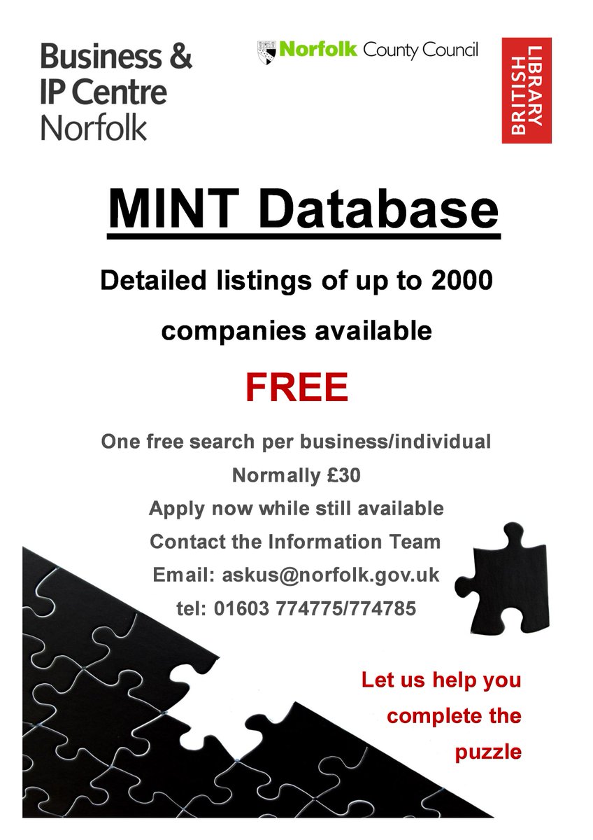 #MINT searches can help you identify #Competition or pinpoint an #industrysector