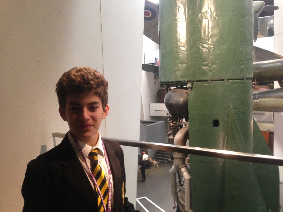 Norlington6form's tweet photo. Our Year 8s we’re tasked with making a digital documentary on WW2 during a visit to the @I_W_M https://t.co/1hIxSrmnVK