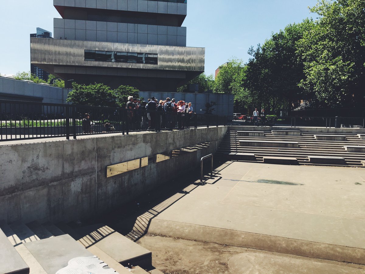hetvolq's tweet photo. Vandaag mee met de rondleiding van #hetwaterloket @rotterdam over de klimaatadaptieve maatregelen en waterberging in Rotterdam Centrum en de #Agniesebuurt in het kader van @wvow2015. #urbanadapt #lifeproject #climateaction https://t.co/n2XH1i5JKt