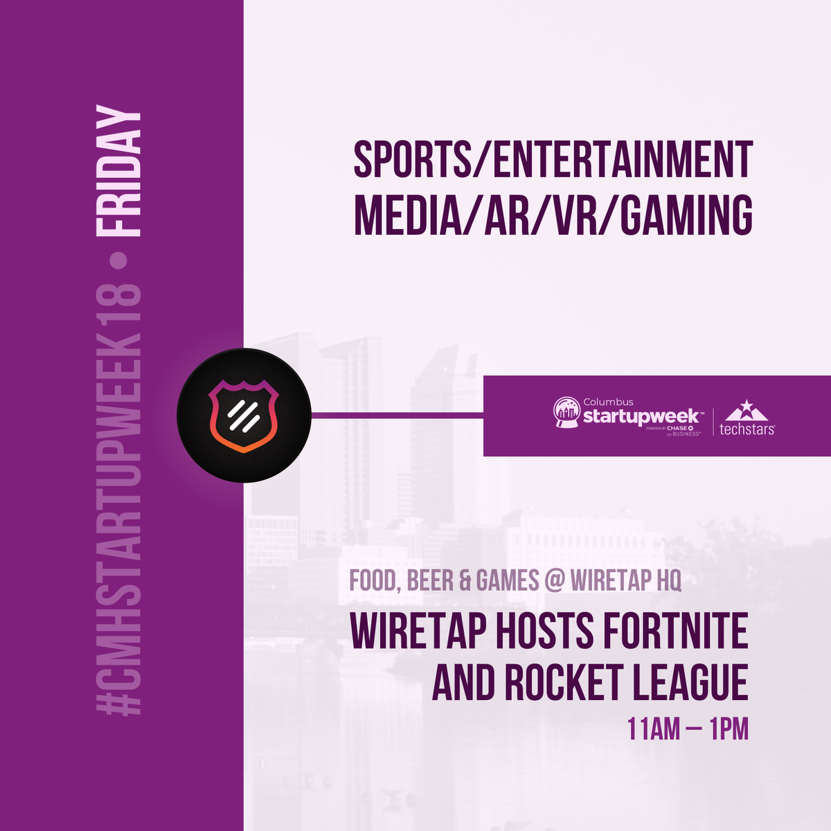 Aware_HQ's tweet photo. Day 5 of Techstars Startup Week Columbus sponsored by Wiretap
@techstars @CMHStartupWeek
Check out the open office space here at Wiretap. Free food and with some fine local beer on tap. Also Fortnight and Rocket League 🎮
#CMHstartupweek18
#TechStars
#CollaborateAndElevate https://t.co/vjc1sAkwjA