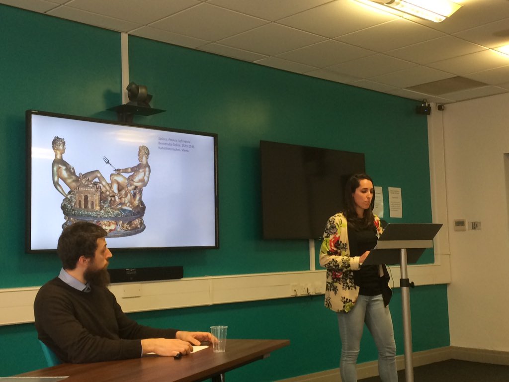 citiesofstrange's tweet photo. Elena Escuredo introduces us to strange objects and beasts collected in 16th c. Seville, including a unicorn horn and a live giraffe! #strangecities https://t.co/Nuo08FNKYb