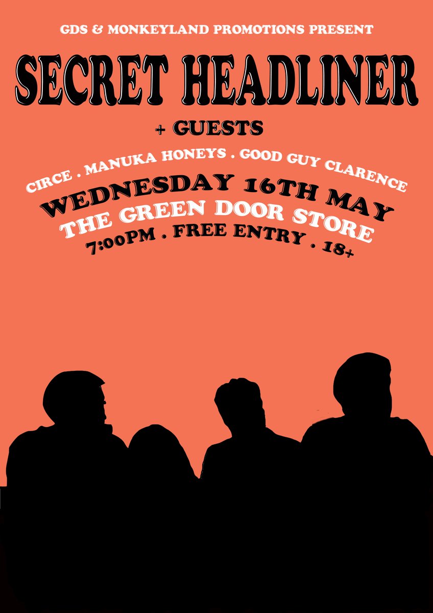 Green Door Store On Twitter New Show Secret Headliner To Be