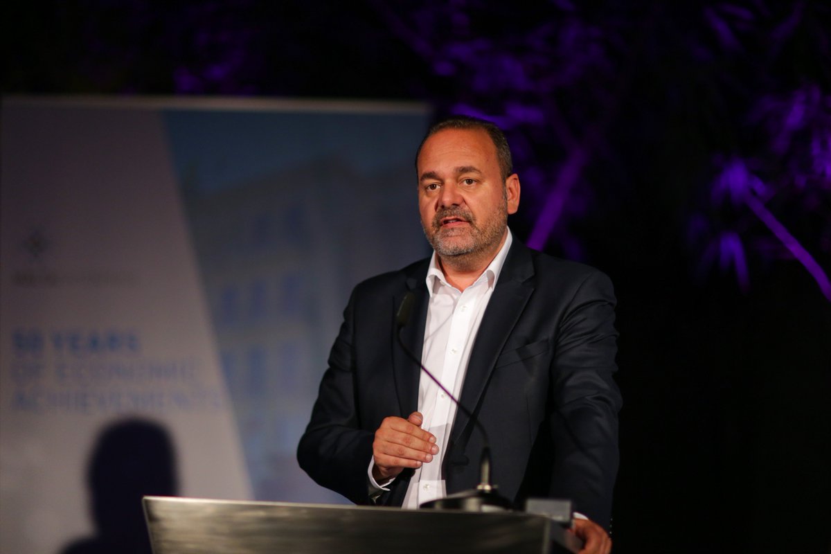 ChrisCardonaMP's tweet photo. Yesterday we celebrated #50yrs of #MaltaEnterprise. From inception it has played an essential part in opening up the economy to int trade and foreign investments. #ME will continue to play a significant role in yrs to come @JosephMuscat_JM @MaltaGov https://t.co/Lxe67Ws9zp