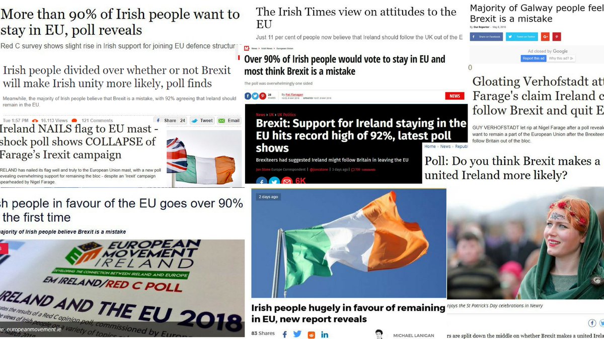 emireland's tweet photo. Local Newspapers ✅ National Newspapers ✅ British Newspapers ✅ Radio ✅ Tabloids ✅ Broadsheets ✅
A busy week for #EMIRedCPoll2018 📊!
Check out the poll that all the media have been referring to this week, about Irish attitudes towards the EU ➡️ https://t.co/VCSuU2rexZ https://t.co/TIz6OYjYOj