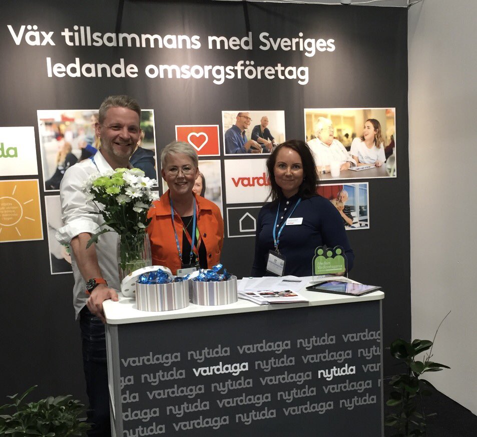 Vardaga och Nytida, delar av Sveriges ledande omsorgsföretag, på plats på Moderaternas Sverigedagar redo att berätta hur vi kan bidra till att lösa välfärdsutmaningar. Väx med oss! #sverigemötet #moderaterna vardaga.se