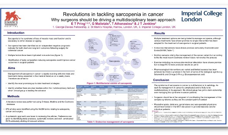 etpring's tweet photo. Flying the flag for @StMarksHospital @asgbi conference. Introducing the #BiCyCLe Study to the surgical community. Highlighting the importance of #surgicalteams and multimodal #cancertreatment Thanks @George_W_Davies and the #GDCT for all the #support #asgbi2018 #CRStrials https://t.co/oSEtCGVYuO