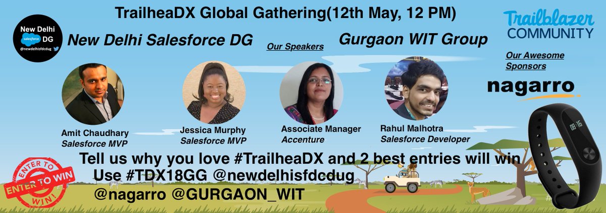 rahulcoder's tweet photo. Live Session on #SalesforceUIAPI by me at #TDX18GG organized by @newdelhisfdcdug and @SF_GURGAON_WIT
Click on the below link to know more and register for the event:- https://t.co/JFnHrz5T7k
#SFDCStop #SalesforceOhana https://t.co/pMn8VfWjRp
