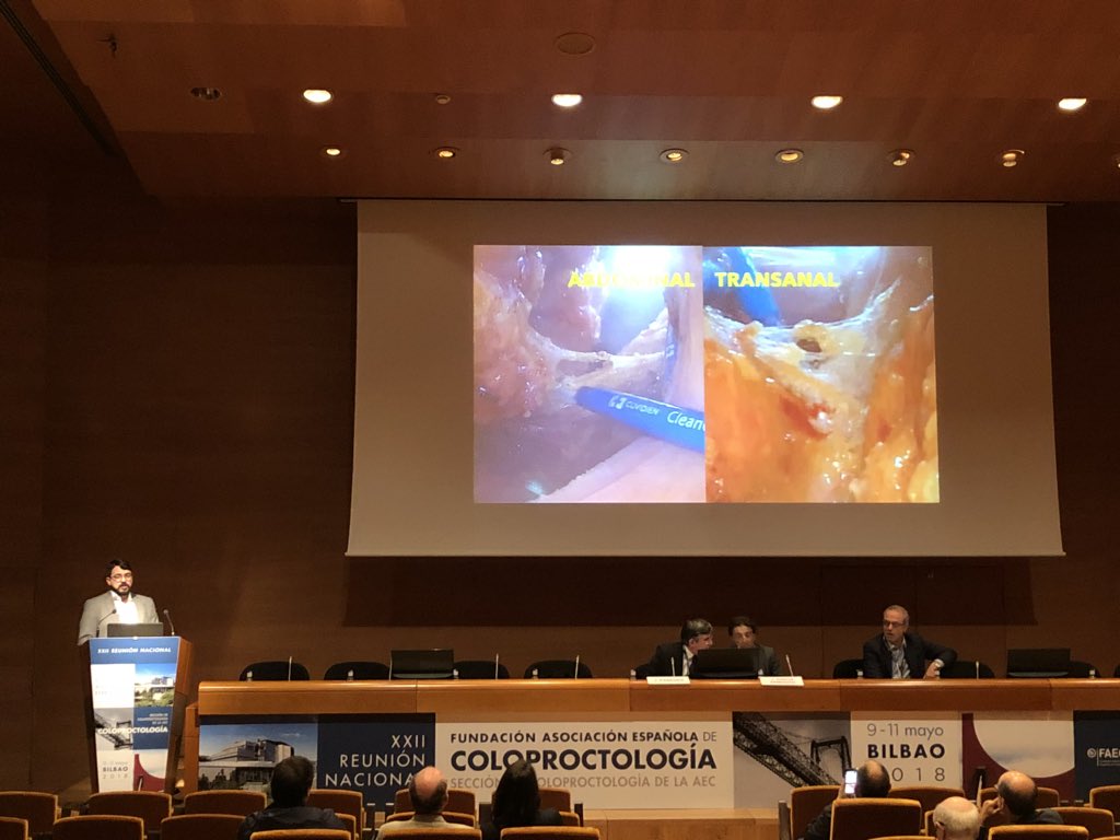 Gabboddg's tweet photo. Nuestra participación en la #rnaec2018, 1 presentación oral con 139 #TaTME, vídeo paso a paso para #TaTME entre los 5 mejores vídeos, 1 póster tratamiento de los #pT1 entre los 20 mejores @althaiamanresa @AECP_FAECP @coloproctoaec #cirujanoscontentos https://t.co/uXTFafMSoP