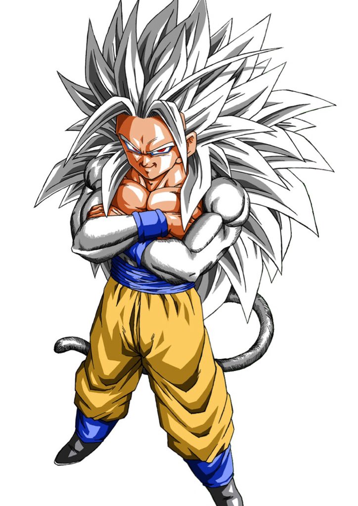 The LEGEND of SSJ5!, Dragon Ball AF (Young Jijii)