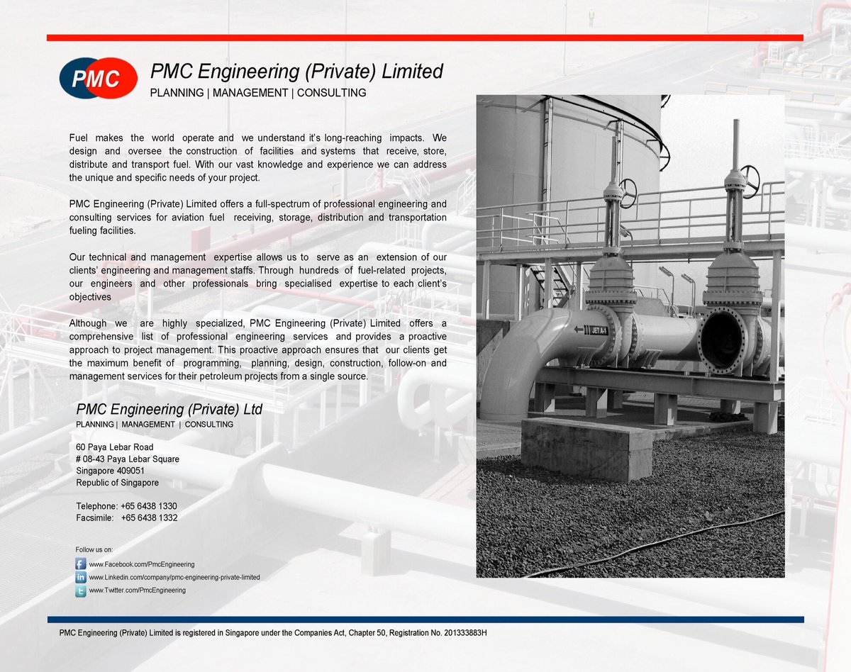 PmcEngineering's tweet photo. An Aviation Fuel Storage &amp; Fuel Delivery Systems Solutions Provider at https://t.co/4iNkxVODVP…#pmcengineering…#aviation https://t.co/CoO2dReQY5