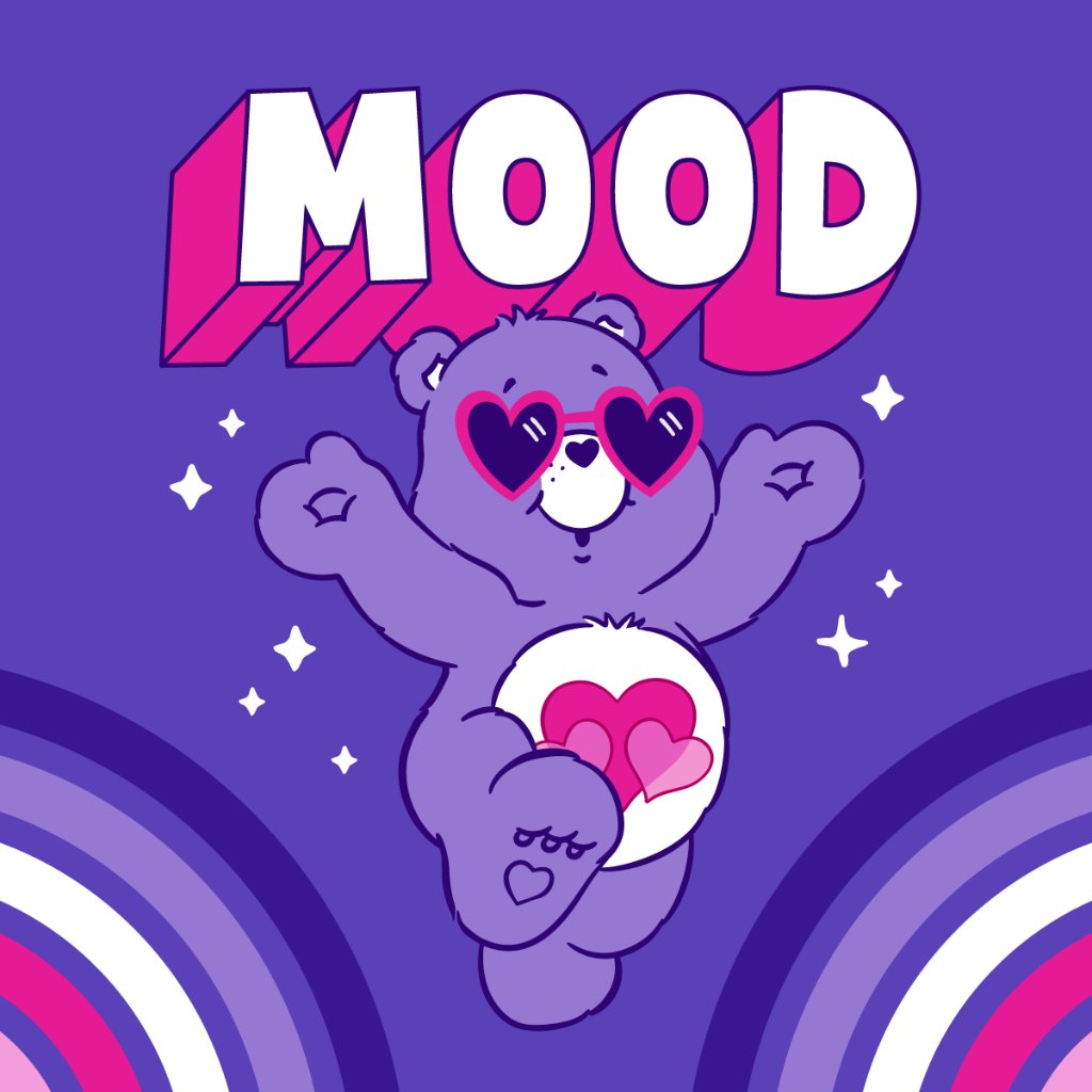 34+ Incredible Purple Care Bear Aesthetic Ideas