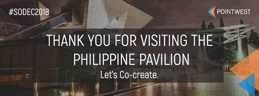 PointwestPH's tweet photo. Thank you for having us once again this year, Japan! We'll see each other again in 2019!
#SODEC #SODEC2018 https://t.co/kd9fMYl4zz