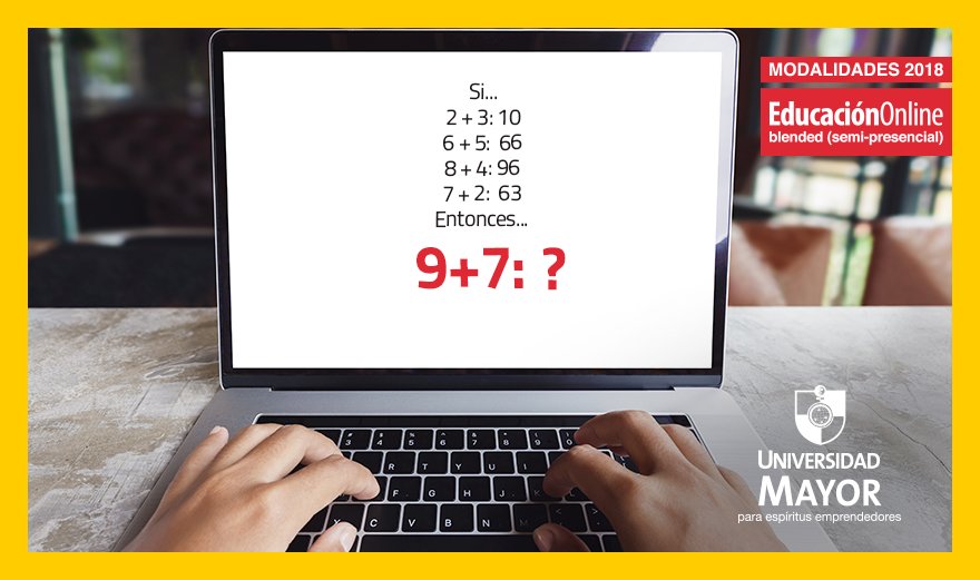 EducOnlineMayor's tweet photo. Seguro que ya tienes la respuesta de este problema de matemáticas. Comparte tu respuesta 😉. https://t.co/62QQR3AzVN
