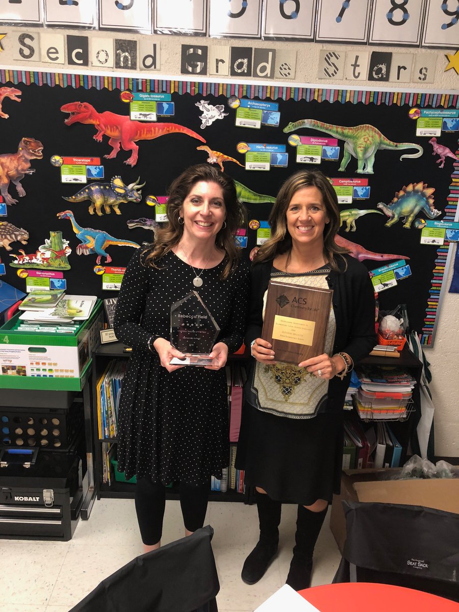 KolbSchool's tweet photo. Congrats to these Kolb teachers! Mrs. Billette is the Midland Chapter of the American Chemical Society's Outstanding Elementary Teacher of the Year.  Mrs, Field is the American Association of Chemistry Teacher's Chemistry Teacher of the Year for Elementary School. https://t.co/EQwaJt31YG