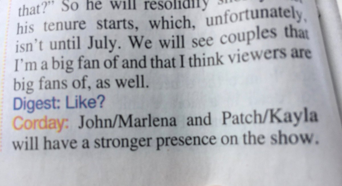 From SOD 3/'17. Corday is a 'big fan'of #Stayla & thinks viewers are too.(Yes, we r just look at the hashtag posts alone)So how is it that we are threatened to lose Stephen Nichols when I keep reading about stunt casting & ppl on contract that fans feel meh about at best? #days