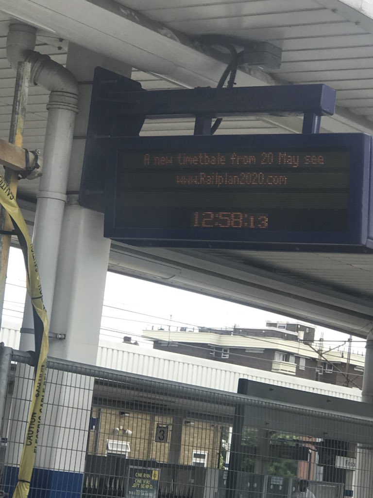 MediaSnug's tweet image. Apparently it’s now a “timetbale” at Finsbury Park platform 6 🤦🏼‍♀️ #spellingfail #spellingpolice @nationalrailenq