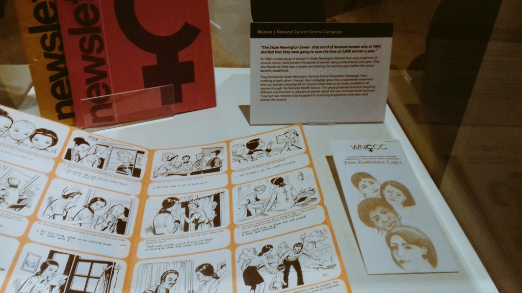 Cervical smear tests on the #NHS... It took 6 women &amp; a lot of determination. #StrongerTogether <a href="/HackneyMuseum/">Hackney Museum</a>