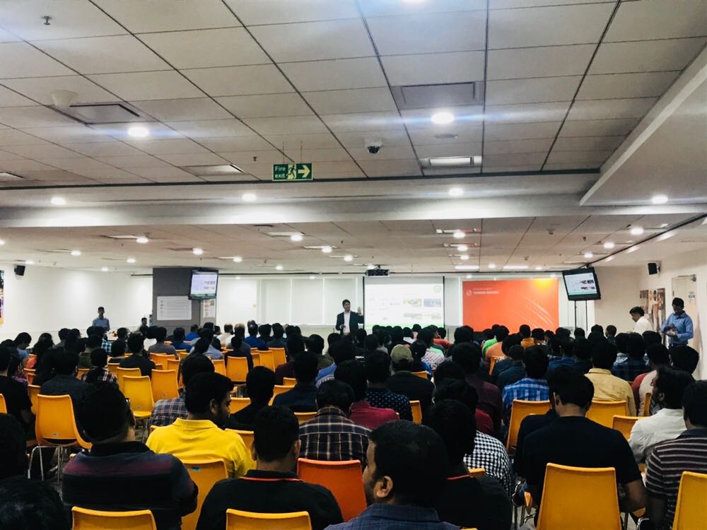 prodleader's tweet photo. An enthralling talk on #ProductInnovation for the new age was delivered at Thomson Reuters @thomsonreuters where Director of Programs, Pinkesh Shah @securityshah from Institute of Product Leadership @prodleader is addressing the changing role of engineers
#ProdEvents https://t.co/rsw8ikp153