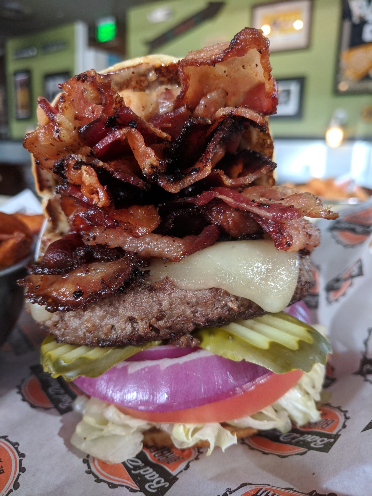 Buck Lanford on Twitter "Here we go... BurgersWithBuck from BadDaddysBurger in Chamblee