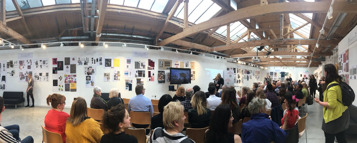 Happy to be in Bradford today at the Bradford Textile Society Competition Design Seminar &amp; Awards. A record year for entries with a very high standard throughout all categories #textiles <a href="/BfdTextileSoc/">BradfordTextileSoc</a>