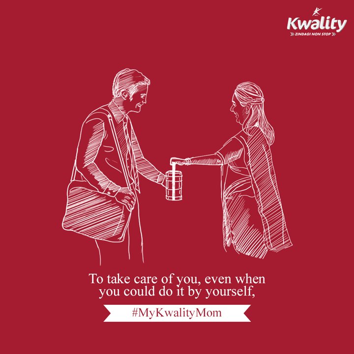 From reminding me to have a glass of milk in the morning, to secretly surprising me with Kheer in lunch, #MyKwalityMom had her own way of showing love. Tell your mom how much her little efforts mean to you.