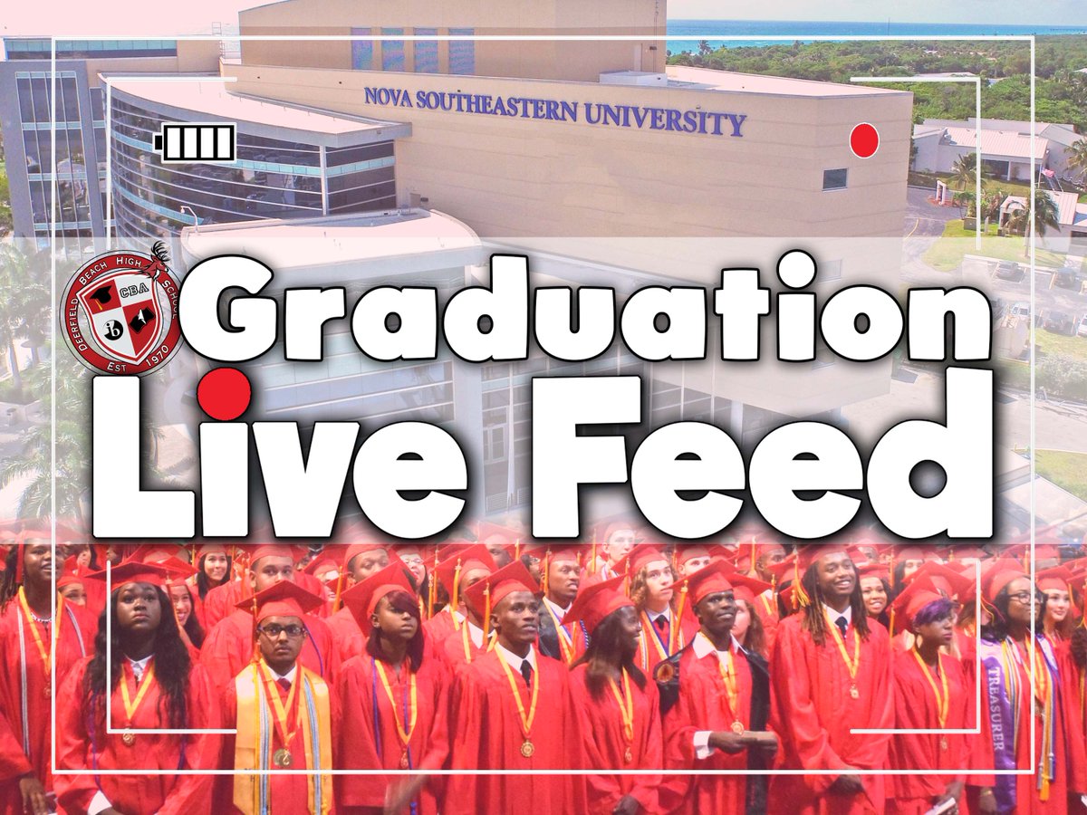 DBHSpathfinder's tweet image. Be sure to catch @DBHSClassOf18 #Graduation at @NovaSE live on the website listed below corp.esenetworks.com