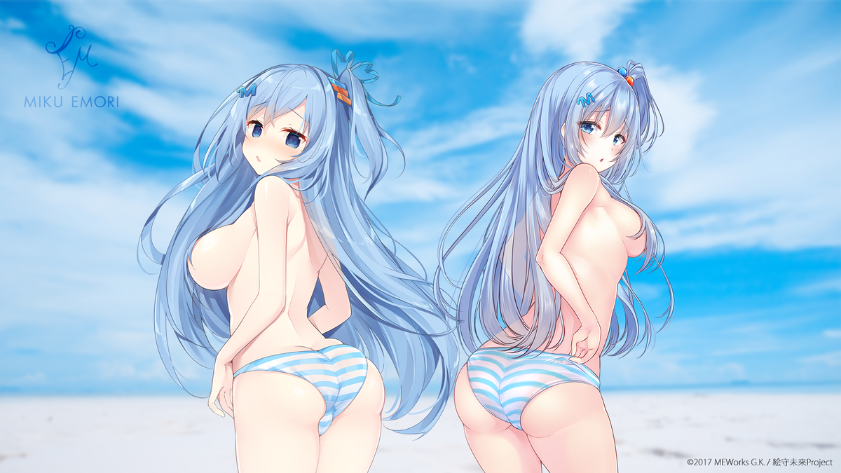 Twitter पर 絵守未來 春夏コレクション21 春夏コレクションのデスクトップ壁紙配布しておきますね イラストはみこさんｘ桜もよんさんです 絵守未來