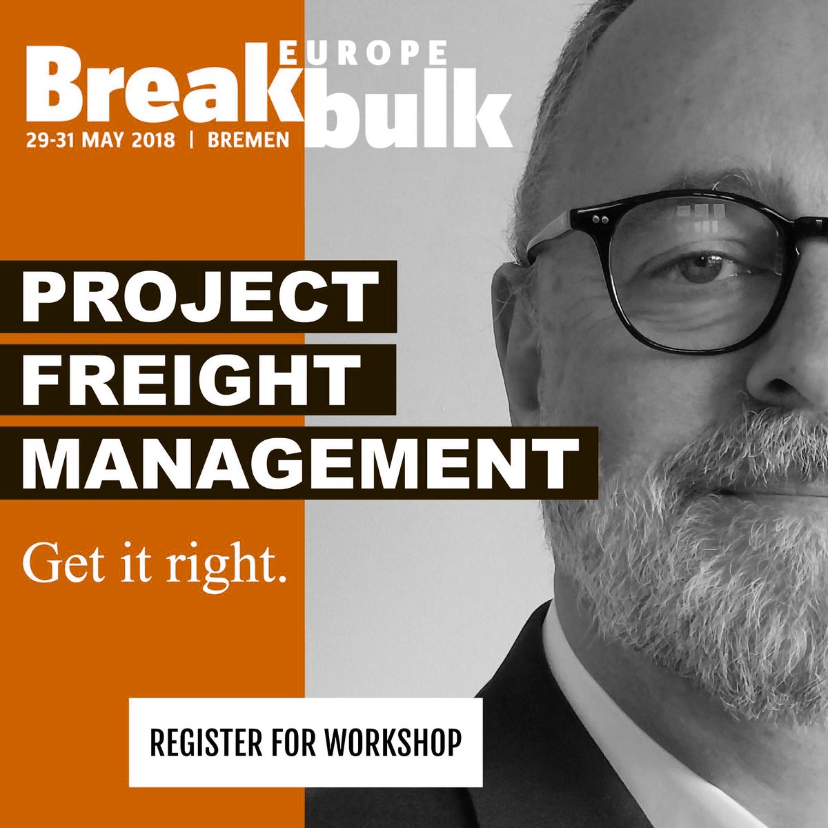 ibrabble's tweet photo. Join me at the Project Freight Management course.
#bbeu2018 #bremen #freight #cargo #projectlogistics #freightmanagement https://t.co/QYGzfWTUMs