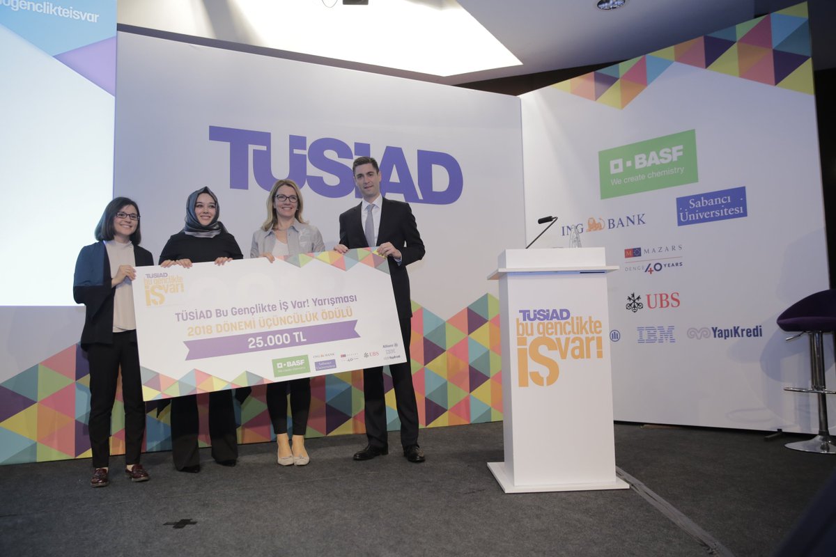 TUSIAD's tweet photo. “TÜSİAD Bu Gençlikte İŞ Var!” Yarışmasında Büyük Ödülün Sahibi Gazi Üniversitesi ve Hacettepe Üniversitesi öğrencilerinin oluşturduğu “Taka” ekibi oldu! @genclikteisvar #bugençlikteişvar https://t.co/tm12zGqqH1 https://t.co/S6xUhnLLu5