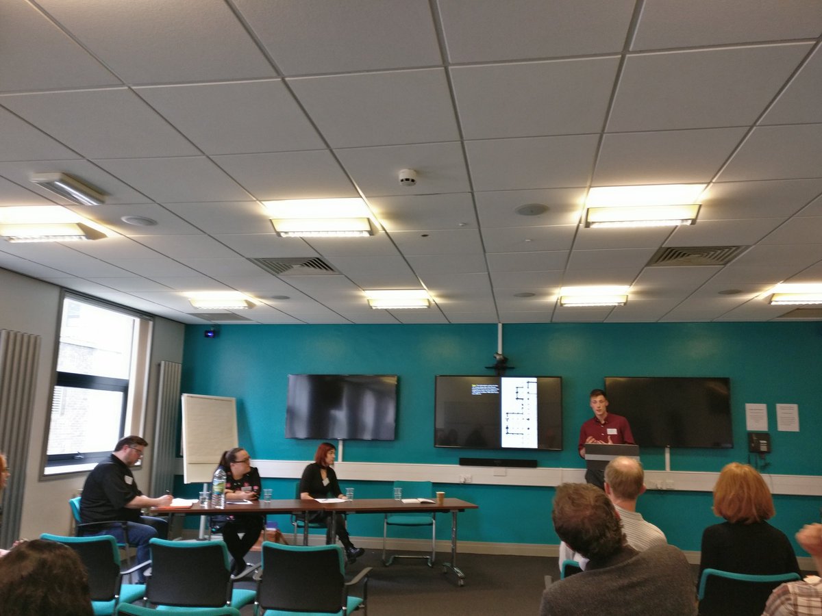 citiesofstrange's tweet photo. . @sam_bromage describing the experience of the Dissolution in Beverley #strangecities https://t.co/3dlra9EAXH
