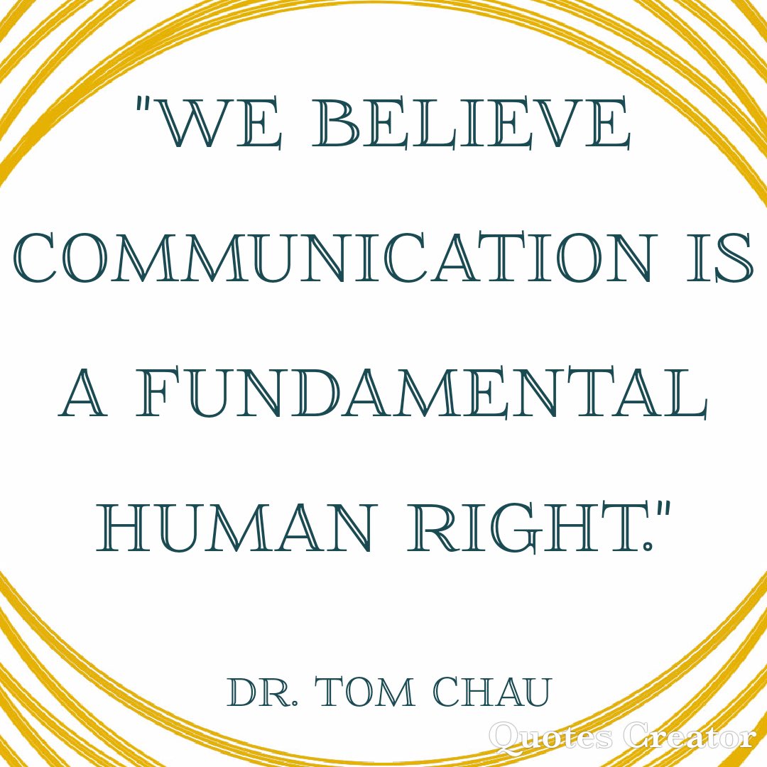 BloorviewSchool's tweet photo. “We believe communication is a fundamental human right.” @chautom @HBKidsHospital For the final day of #EdWeekOn2018 we are highlighting different devices our students use that supports their communication & empowers them #AugComm #OntEd #Accessibility #DreamLearnGrow https://t.co/6a9AqOokRt