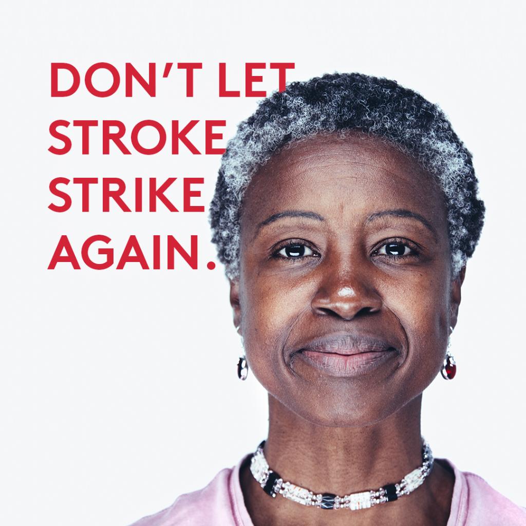 American_Heart's tweet photo. About 1 in 4 stroke survivors suffers another one. Work with your doctor to reduce your risk. #StrokeMonth https://t.co/aWowPqBACw https://t.co/kQ0pTfQjgF