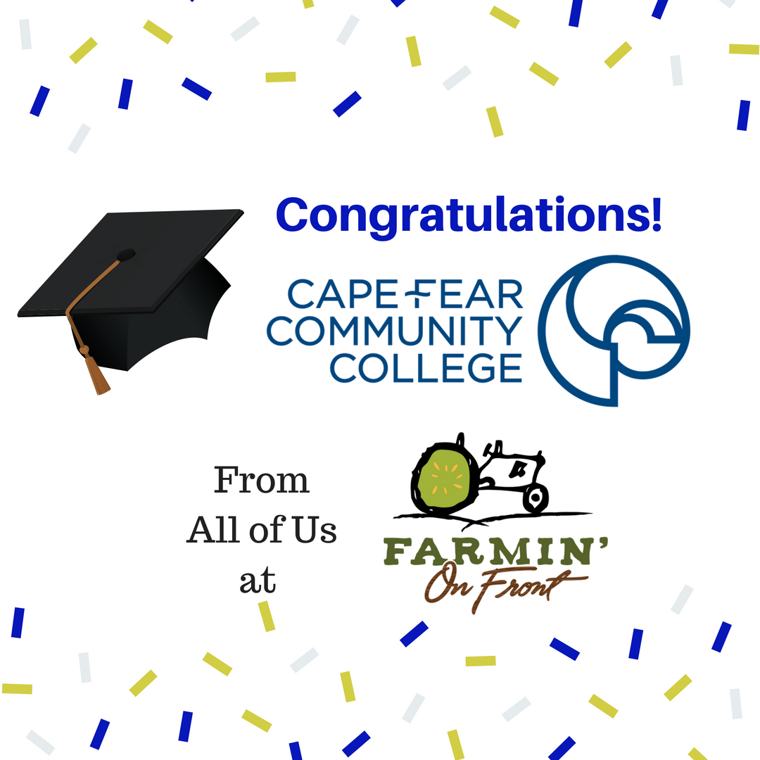 FarminOnFront's tweet photo. Congrats on your #Graduation to all our student neighbors at #CFCC! Stop by @FarminOnFront today with your Grad Cap and get a #FREE cookie! #ShopLocal #ShopFarmin @cfcc #ILM https://t.co/xdKwXAirA1