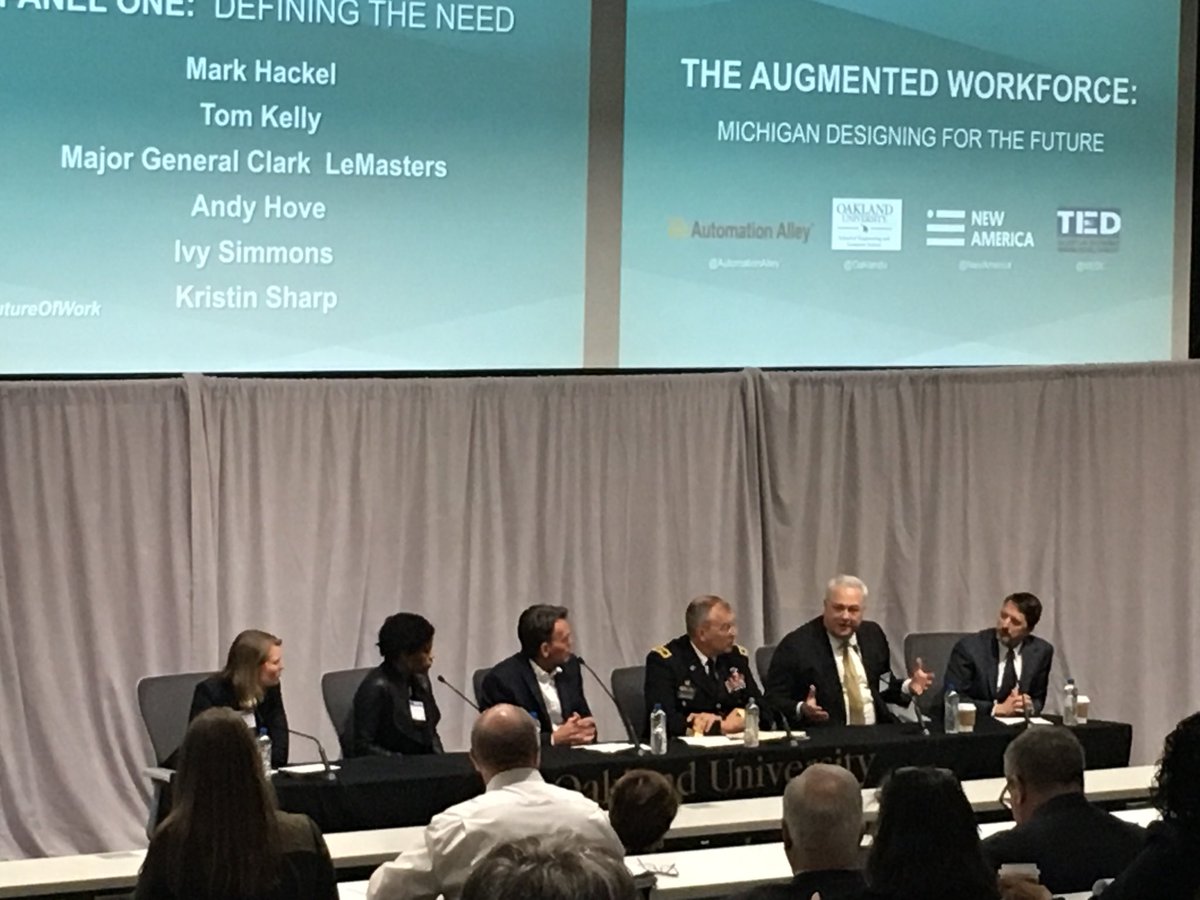 radvicky's tweet image. Talent and technology converge #augmentedworkforce #futureofwork @MarkHackel @AutomationAlley @AMGeneral_LLC  @MacombNewsNow @USArmyTACOM