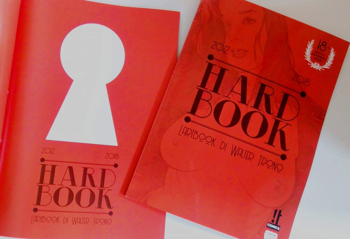 waltertrono's tweet photo. Ladies and gentlemen, habemus #HARDBOOK #artbook #waltertrono #nudeart #eroticart #brandnew #publishing #coverart #red #passion #sex #hot #follow Italy and UE only. https://t.co/ncKl2eqc3O