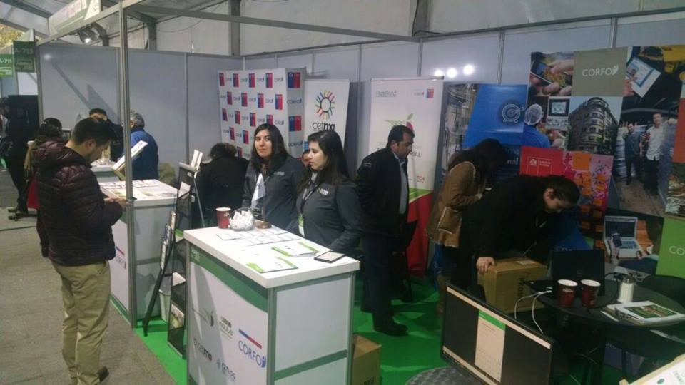 cetma_udec's tweet photo. Talca: Ven y visítanos en el último día de la feria internacional @IFTagro 2018. Pueden encontrarnos en el Stand A-713. Hoy estaremos hasta las 14:30 hrs, no se olviden! #corfo #centroextensionismo #CETMA #IFTAGRO 💪👷♂️😎
@cetma_udec @CETLOGChile @maulealimenta @CETagro https://t.co/yu815KsROc