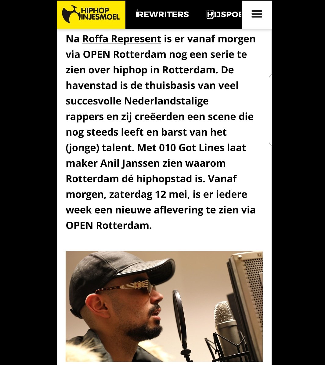 Nog 1 dag dan kunnen jullie een kijkje nemen achter de schermen! 

💪👊 #ROTTERDAM #HIPHOP #RAP #UNDERGROUND #010 #ASHOCKPRODUCTIONS #HIPHOPINJESMOEL #OPENROTTERDAM