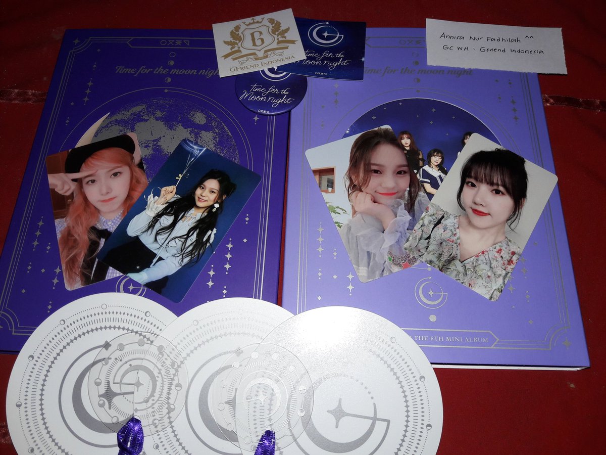 ANur012's tweet photo. Makasih banyak @GFRDindonesia, album nya sudah sampe 😍😍😍
#TFTMN5thWin #Time_for_the_moon_night
#GFRIEND41stWin
#GFRIEND https://t.co/bds7VJvKur