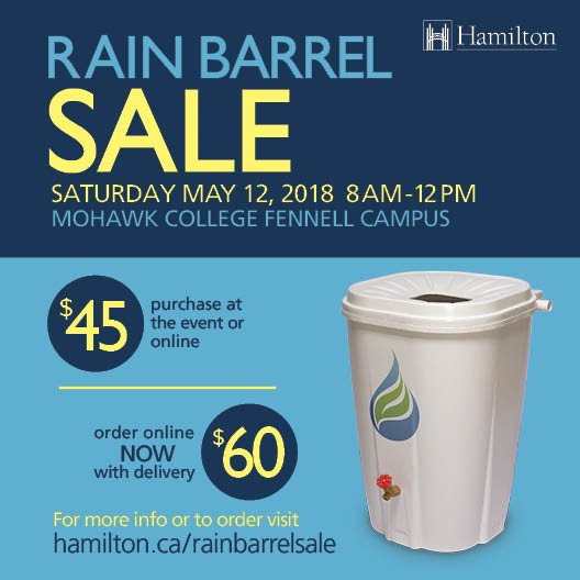 City of Hamilton on Twitter "Did you know that you can get a Rain Barrel at the City’s Annual