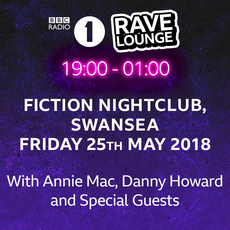 BBCR1's tweet image. We are kicking off the #BiggestWeekend in Swansea by taking the 🔊RAVE LOUNGE 🔊 on the road!
@AnnieMac @dannyhowarddj @mistajam @Disciples @HighContrast @UKREDLIGHT 
👇👇👇