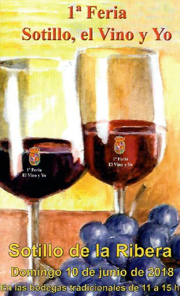 🍷🍴 I Feria del Vino en Sotillo de la Ribera "El vino y yo" <a href="/bodegasfcallejo/">bodegas callejo</a> <a href="/valsotillo/">Bodega Ismael Arroyo</a>
📥 Info 📥 bit.ly/2G7ZqJI