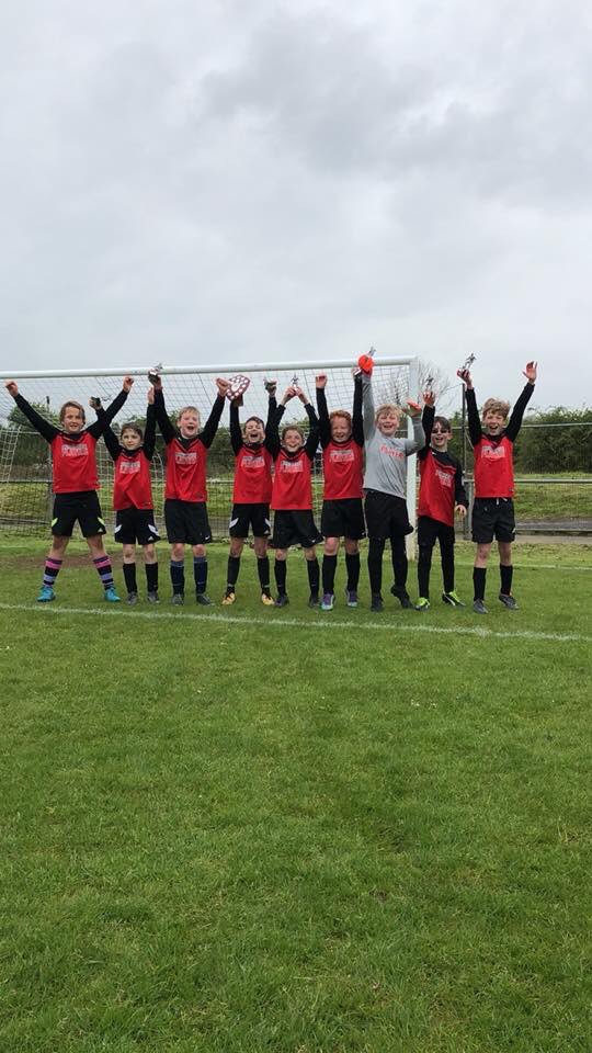 Huge congratulations to <a href="/Ysgol_Llangadog/">Ysgol Llangadog</a> 🎉 winners of the shield at today’s football tournament #ProudMum 🏅🏅🏅